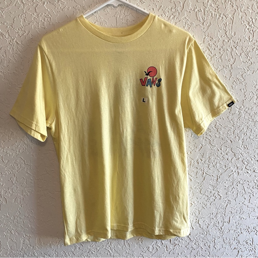 Vans Boys Off The Wall T-Shirt Size L (12-14) NWOT